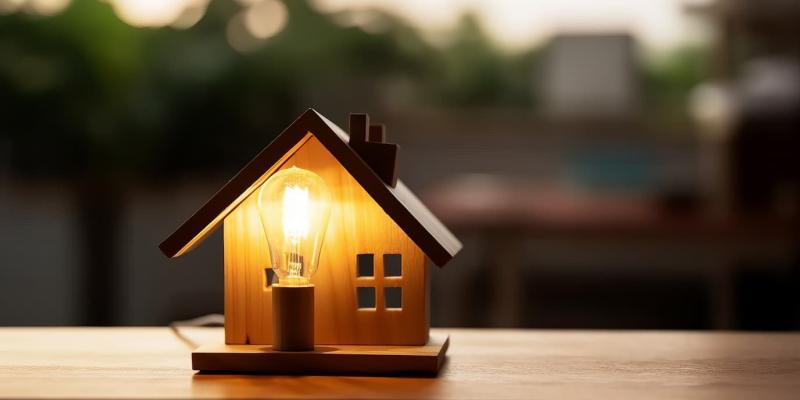 Imagen de una casa/Habitat Inmobiliaria Luz sostenible en nuestro hogar