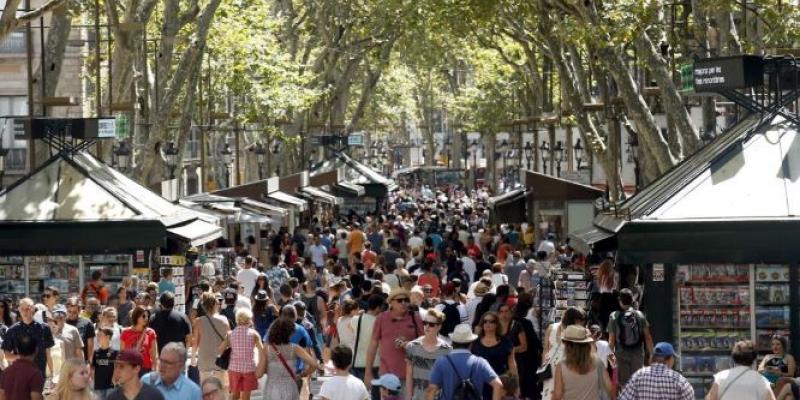 Homenaje a las víctimas de terrorismo en Barcelona 