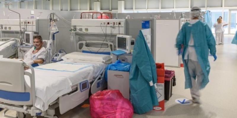 Hospital Isabel Zendal/ EFE Interior del Hospital Isabel Zendal