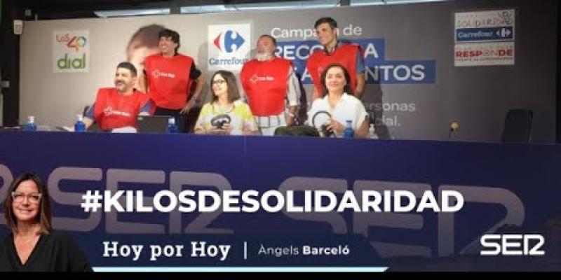 Hoy por hoy de Cadena SER con Carrefour y Cruz Roja 