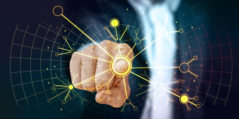 Inteligencia Artificial (IA) / Pixabay Mano simulando la inteligencia artificial