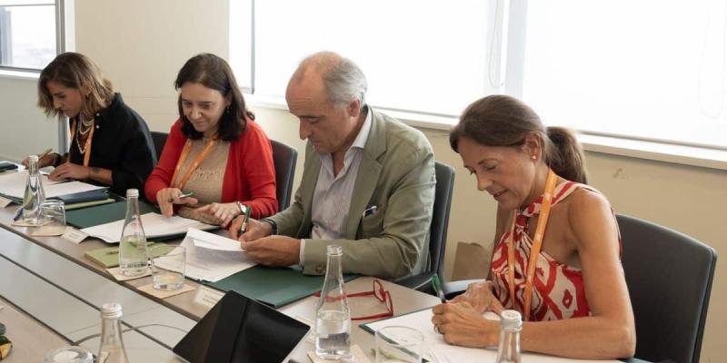 Imagen de los representantes de Iberdrola, Broseta y las fundaciones Adecco y Prodis/Servimedia Iberdrola, Broseta y las fundaciones Adecco y Prodis se unen por las personas con discapacidad