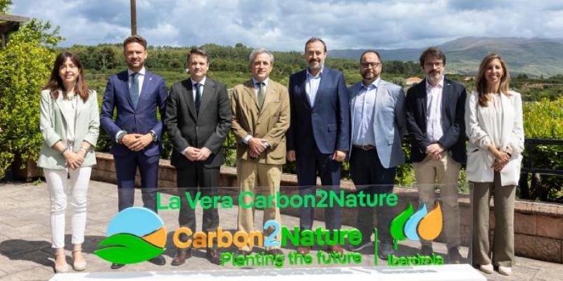 Presentación Carbon2Nature para reducir la huella de carbono| Foto de Iberdrola Presentación Carbon2Nature