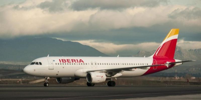 Avión de la compañía aérea Iberia