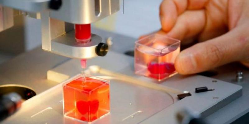 Trasplantes de órganos e impresoras 3D/ Getty Images Primer corazón vivo creado por una impresora 3D