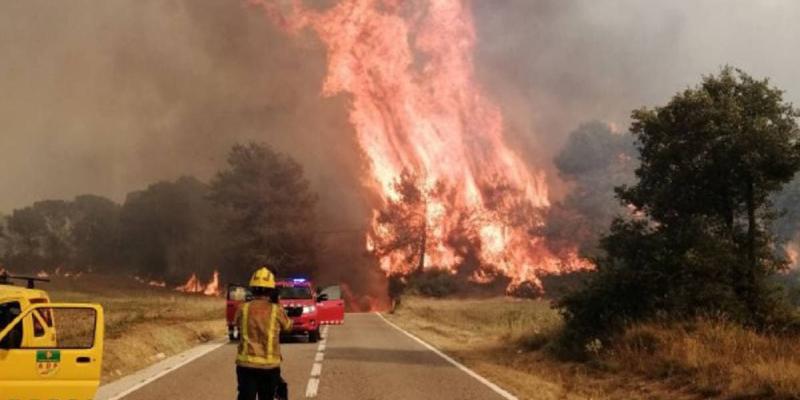 Imagen de un incendio/Diari Més El gobierno español declarará zona catastrófica todas las comunidades que hayan sufrido incendios