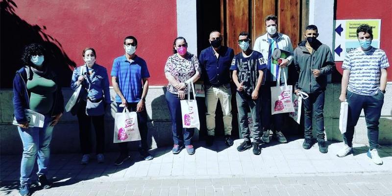 Participantes en las prácticas formativas para jóvenes con discapacidad intelectual de la UGR | Participantes en las prácticas formativas para jóvenes con discapacidad intelectual de la UGR | Foto: Universidad de Granada