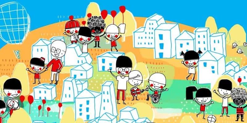 Imagen de una representación de la Ciudad Amiga/Ayuntamiento de La Algaba Ciudades Amigas de la Infancia