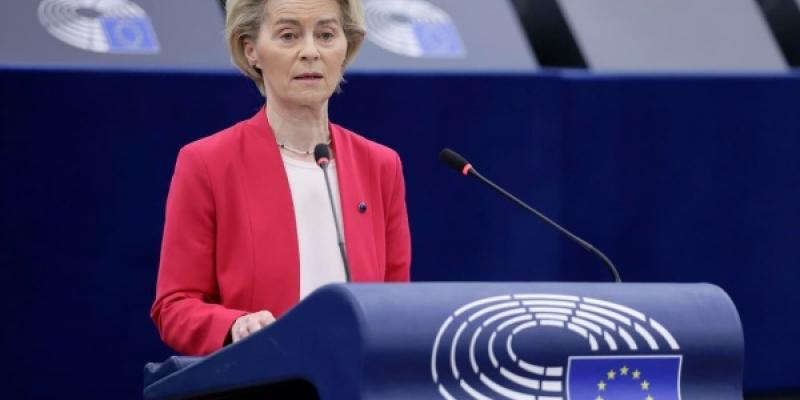 Foto: RONALD WITTEK EFE Ursula von der Leyen