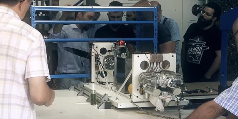 Imagen del motor de INNengine/Xataka INNengine, el proyecto de automoción español