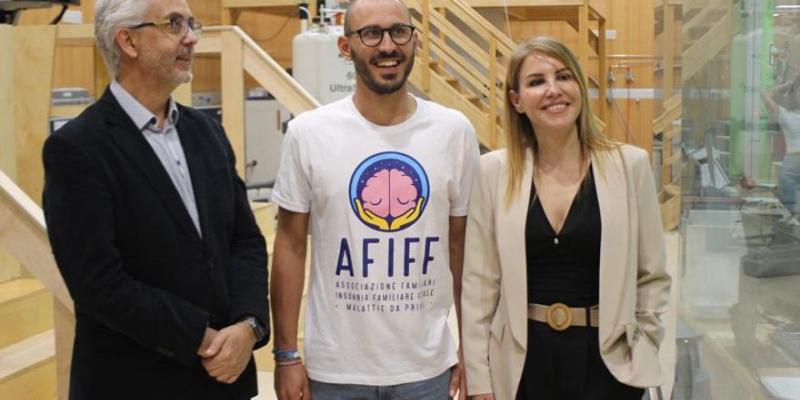 Imagen de Fabio Mariuzzo/Deia Fabio Mariuzzo lucha contra el Insomnio Familiar Fatal