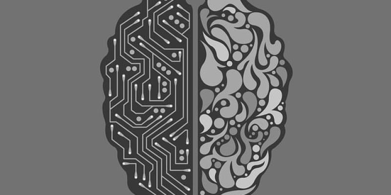 Imagen de un cerebro por inteligencia artificial