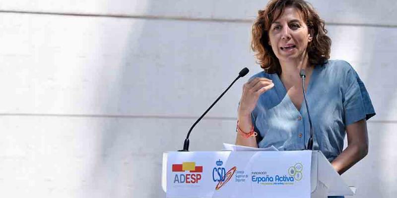 Irene Lozano / ADESP Irene Lozano ha presentado los efectos del COVID-19 en el deporte