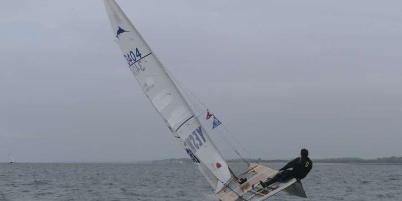 Imagen del deportista/Servimedia Una persona con discapacidad visual cruza la isla de Wight