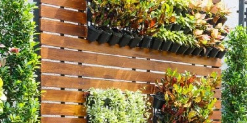 Pon en tu casa un jardín vertical Ejemplo de jardín vertical