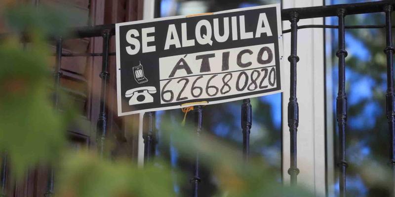 Imagen de un piso en alquiler/EFE Los jóvenes y los alquileres