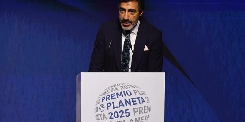 Juan del Val, ganador del Premio Planeta 2025- Foto: Gorka Loinaz / Araba PressAraba Juan del Val, ganador del Premio Planeta 2025