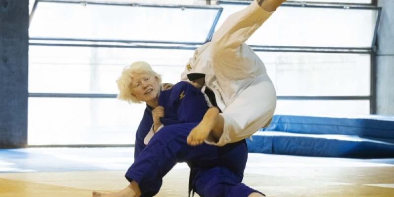 La deportista de Judo paralímpico Marta Arce