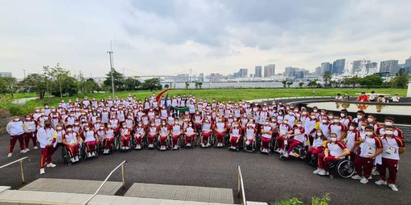 Delegación española de mujeres Juegos Paralímpicos | Foto del CPE Delegación española de mujeres que compitió en Tokio 2020