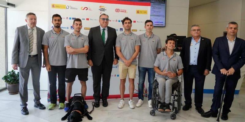 Imagen del equipo de cara a los Juegos Paralímpicos/El Diario Los andaluces participarán en los Juegos Paralímpicos de París