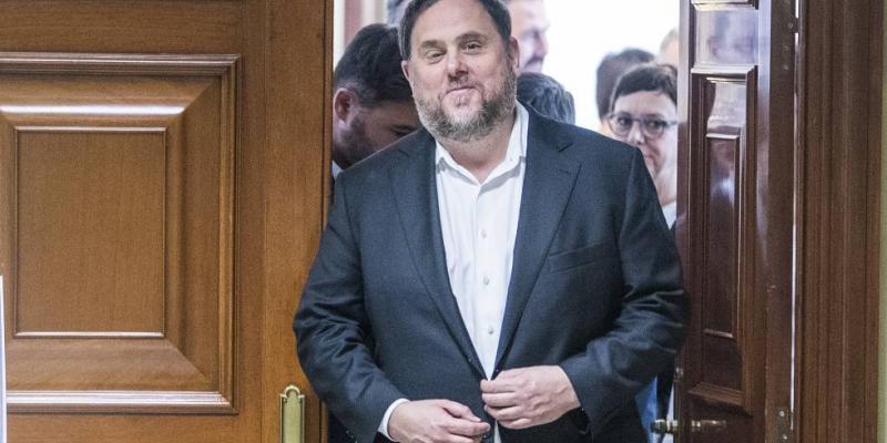 Oriol Junqueras, eurodiputado de pleno derecho para la Eurocámara. Oriol Junqueras, eurodiputado de pleno derecho para la Eurocámara.