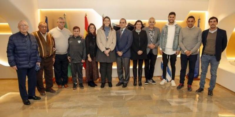 Foto del jurado de los premios 'Siempre Fuerte'. Foto: MÁLAGACF.