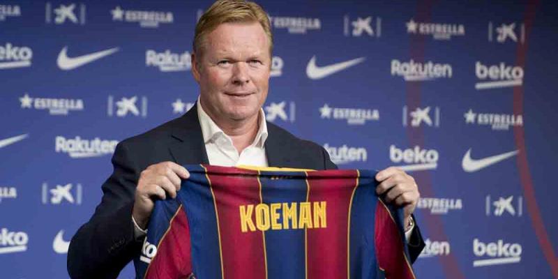 Koeman / El Periódico Ronald Koeman, presentado como entrenador del Barça