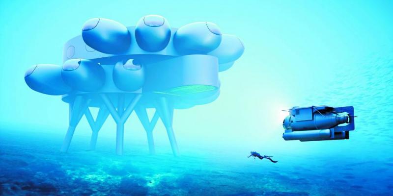 El laboratorio submarino ubicado cerca de la isla de Curazao/ EFE Así será el laboratorio Submarino