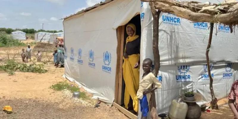 Refugiados - Imagen cedida por Laboratorios Viñas Acción social en Sudán de ACNUR