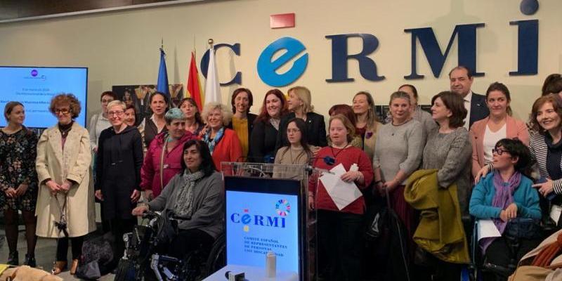 Lectura del Manifiesto Fundación CERMI MUJERES | Fotografía de Servimedia Lectura del Manifiesto Fundación CERMI MUJERES | Fotografía de Servimedia