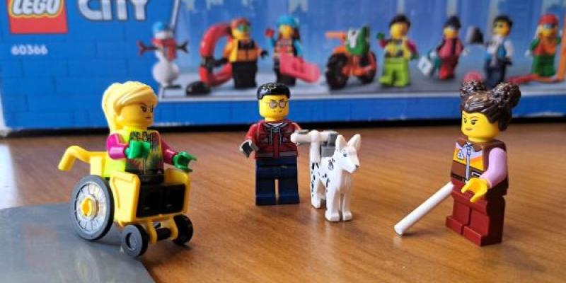 Figuras de Lego con discapacidad, incorporadas por la empresa en los últimos años | Foto de Servimedia Figuras de Lego con discapacidad, incorporadas por la empresa en los últimos años