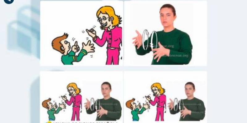 Infografías de lengua de signos