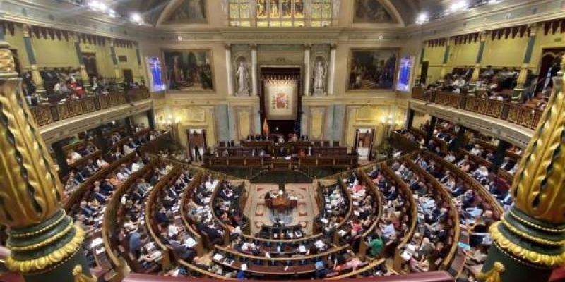 El hemiciclo del Congreso de los Diputados