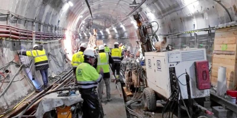 Los efectos perjudiciales del amianto en los usuarios de Metro. obras de metro