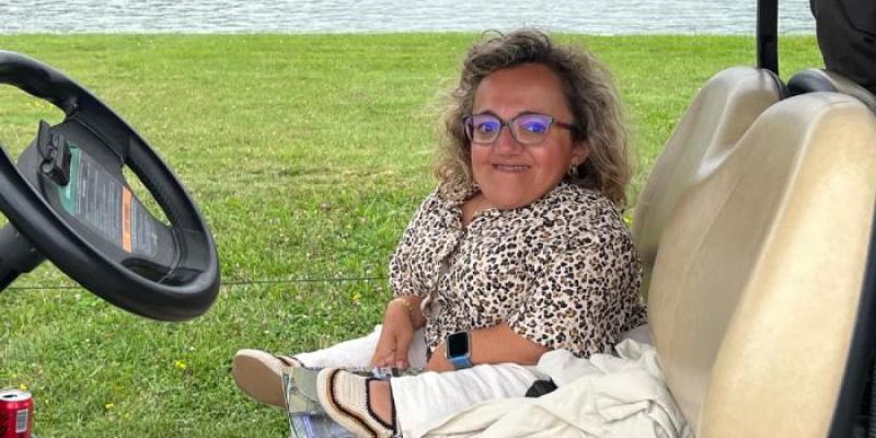 María José García, mujer con osteogénesis imperfecta María José García