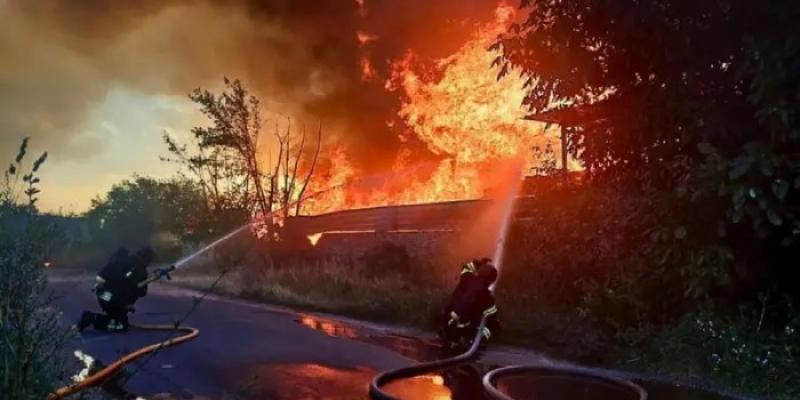 Ataque aéreo a Ucrania - Foto: EPA Ataque aéreo a Ucrania