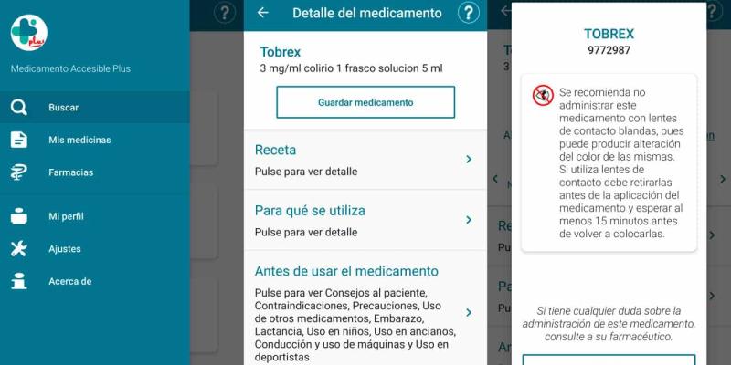 Imagen de la aplicación Medicamento Accesible Plus/COF León Medicamento Accesible Plus, la aplicación accesible de los medicamentos