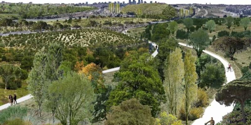 Así será el Bosque Metropolitano de Madrid