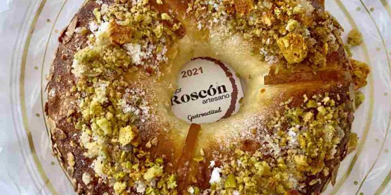 El mejor roscón de Reyes de Madrid Pieza ganadora de Panadería Brulée, mejor Roscón de Reyes de Madrid 2021. J.C. CAPEL