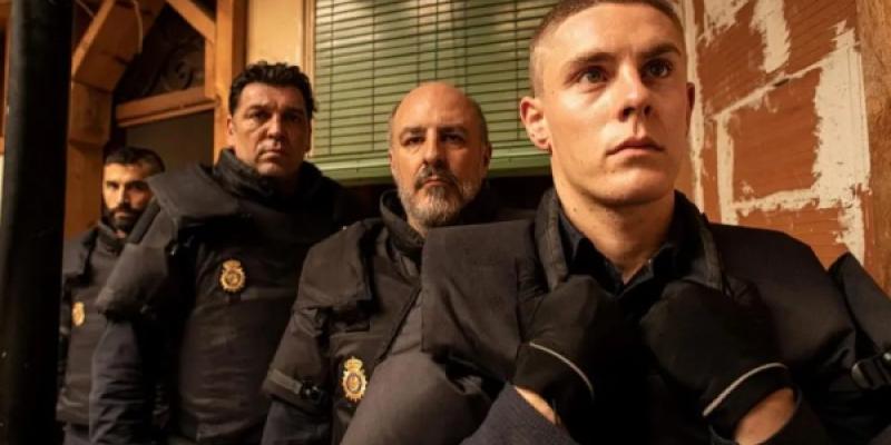 Fotograma de la serie Antidisturbios