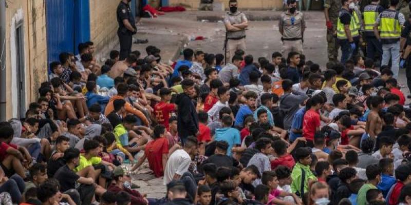 Menores marroquíes en Ceuta