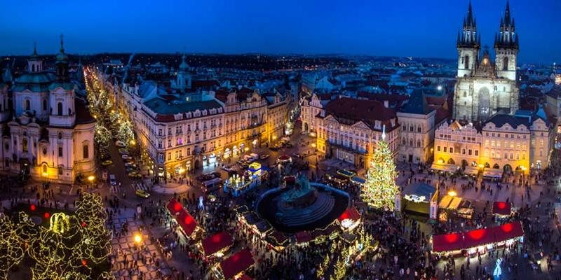 En Europa hay muchos mercados navideños