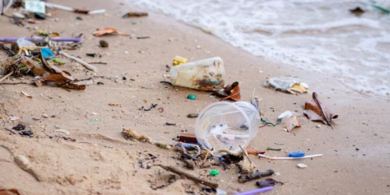 Microplásticos | Foto de 123RF/thicha6327 Residuos en una playa¡