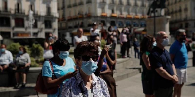El millón de contagios en España/Agencia Anadolu España cercana al millón de contagios