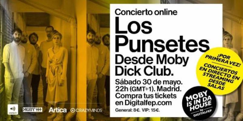 Moby dick desde casa Cartel con las sesiones de conciertos para este fin de semana