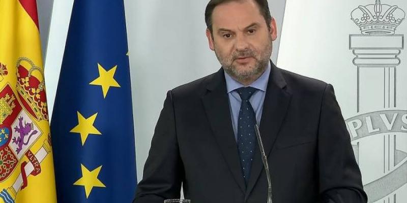 El ministro de Transportes, Movilidad y Agenda Urbana, José Luis Ábalos. El ministro Ábalos anuncia la movilidad entre provincias en fase 3.