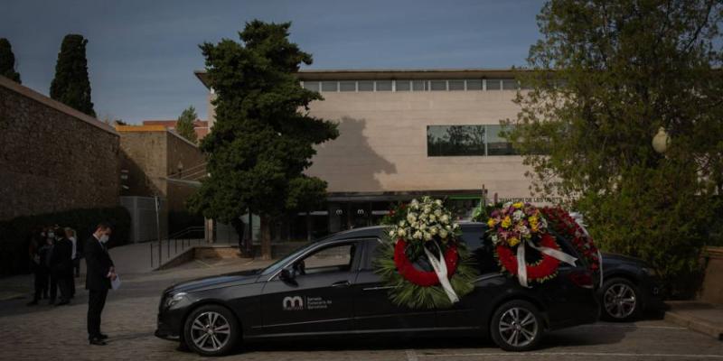 Funeral durante la primera ola de la pandemia / EUROPA PRESS