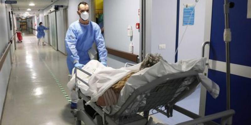 Paciente de hospital contagiada de ómicron