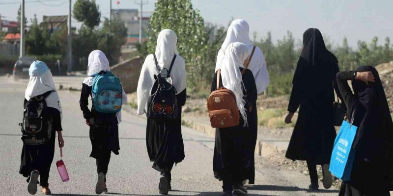 Imagen de mujeres afganas/RTVE.es Las mujeres afganas no acceden a la educación