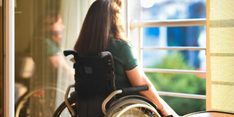 Mujer con discapacidad / RTVE Mujer con discapacidad en una silla de ruedas